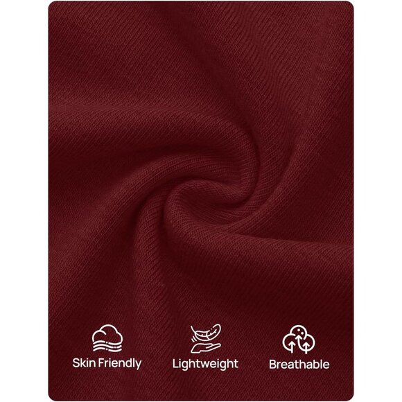 Women's Off Shoulder Wine Long Sleeve Top Casual Lace Slim Fit Fall Y2K Blouse - Picture 5 of 5